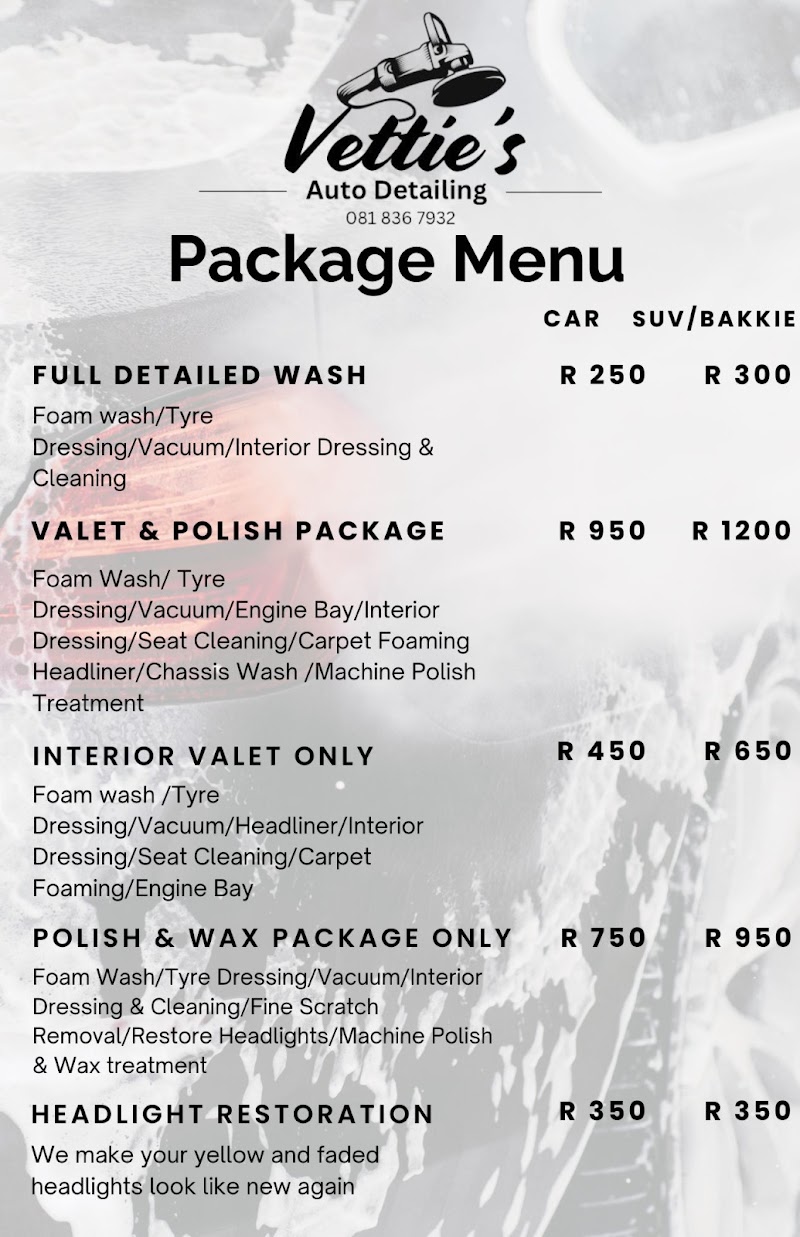 Vettie's Auto detailing - Photo 2